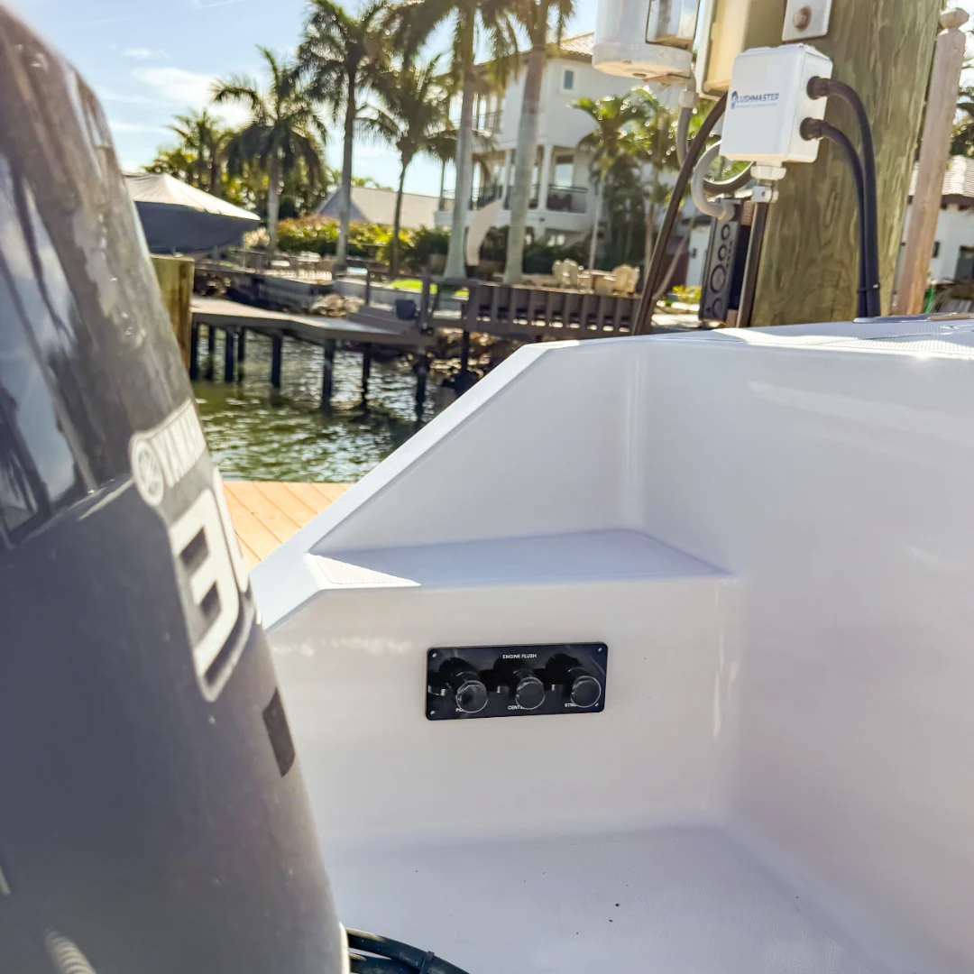 Flush Port Reroute - White Acrylic - Image 7