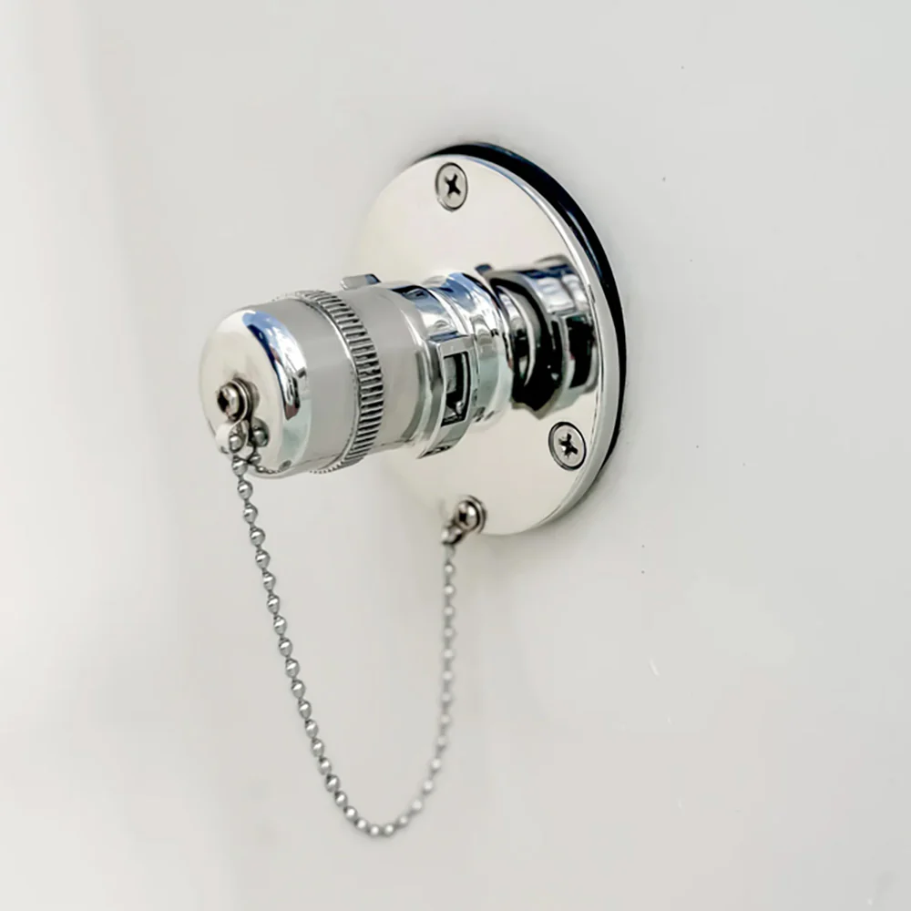 Flushmaster Quick Connect Water Fitting 1/2" Barb [SM-QCWFSS12] - Image 2