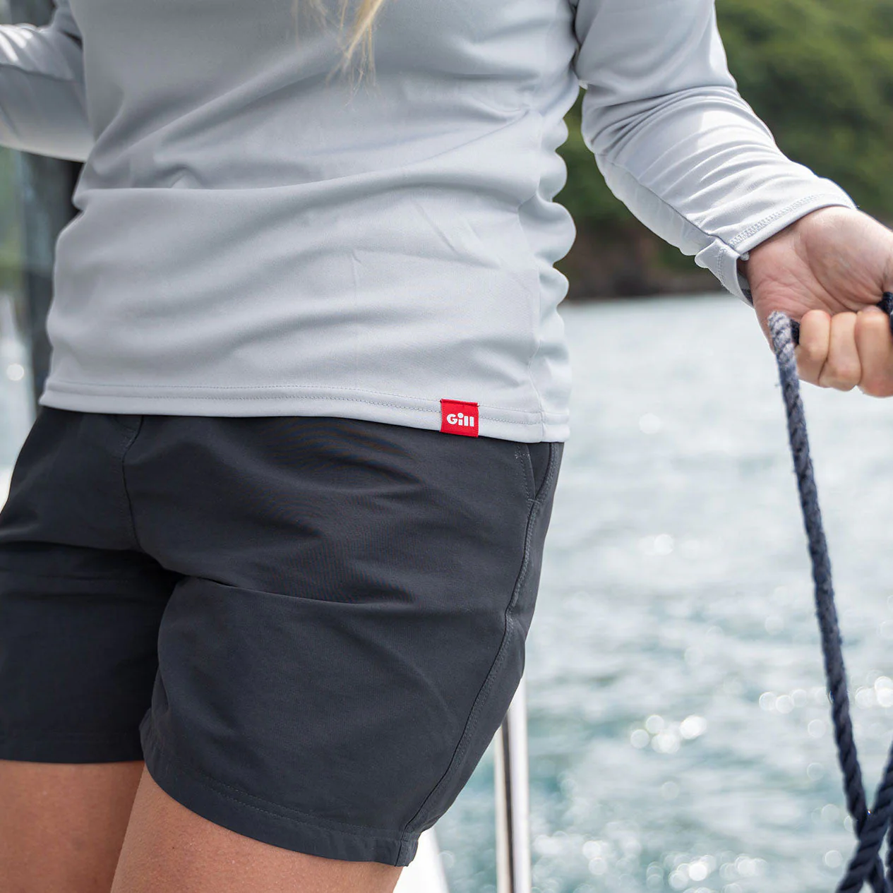 Gill Women's UV Tec Long Sleeve Zip Tee - Image 5