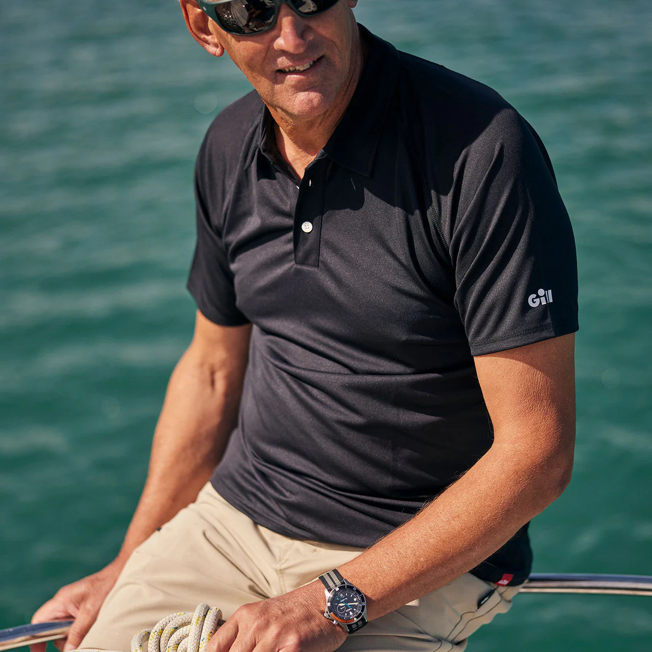 Gill Men's UV Tec Polo - Image 14