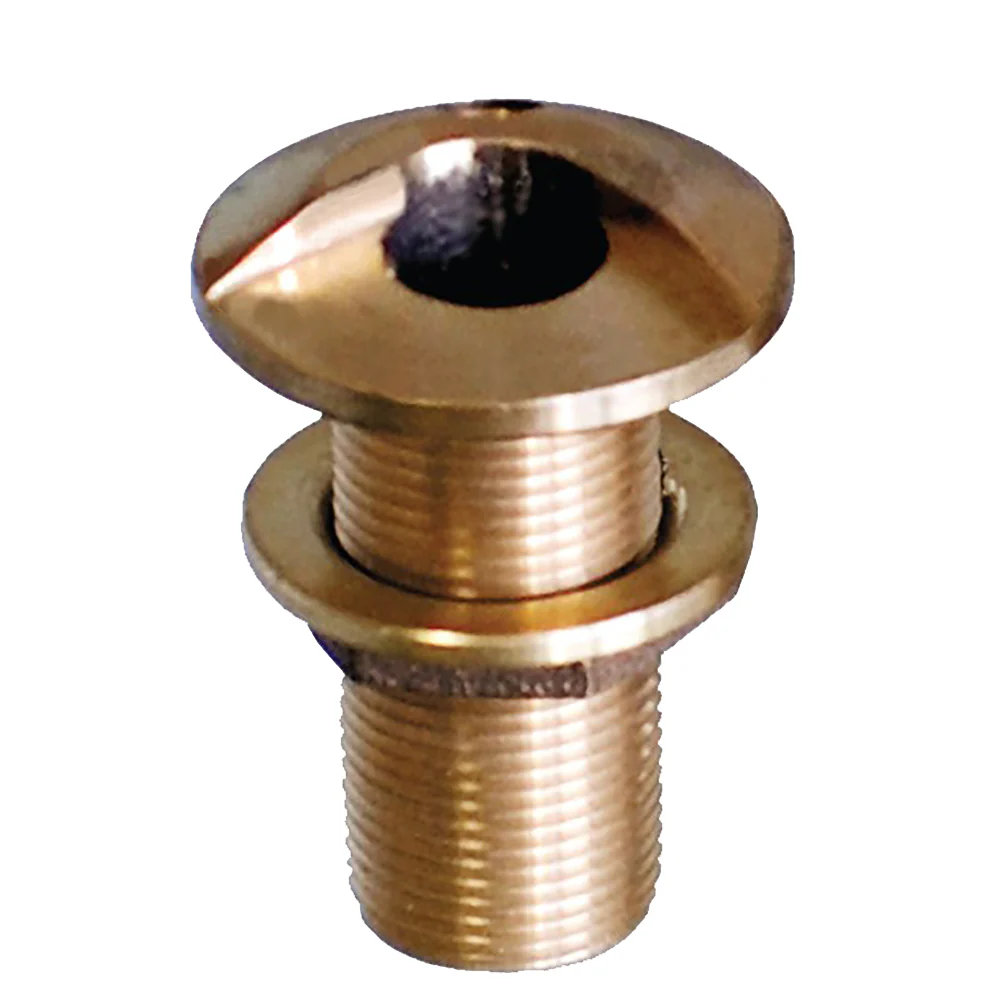 GROCO 1-1/4" Bronze High Speed Thru-Hull Fitting w/Nut  [HSTH-1250-W]