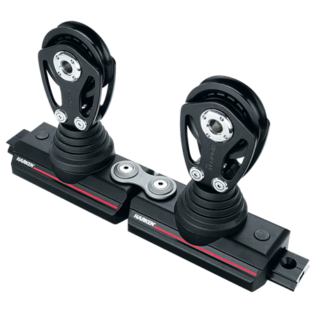 Harken 42 mm Self-Tacking Double Car  Stand-Up Blocks