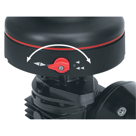 Harken #46 Electric Self-Tailing Rewind™ Radial Winch — Reverse Speed - Chrome with White Trim - Image 4