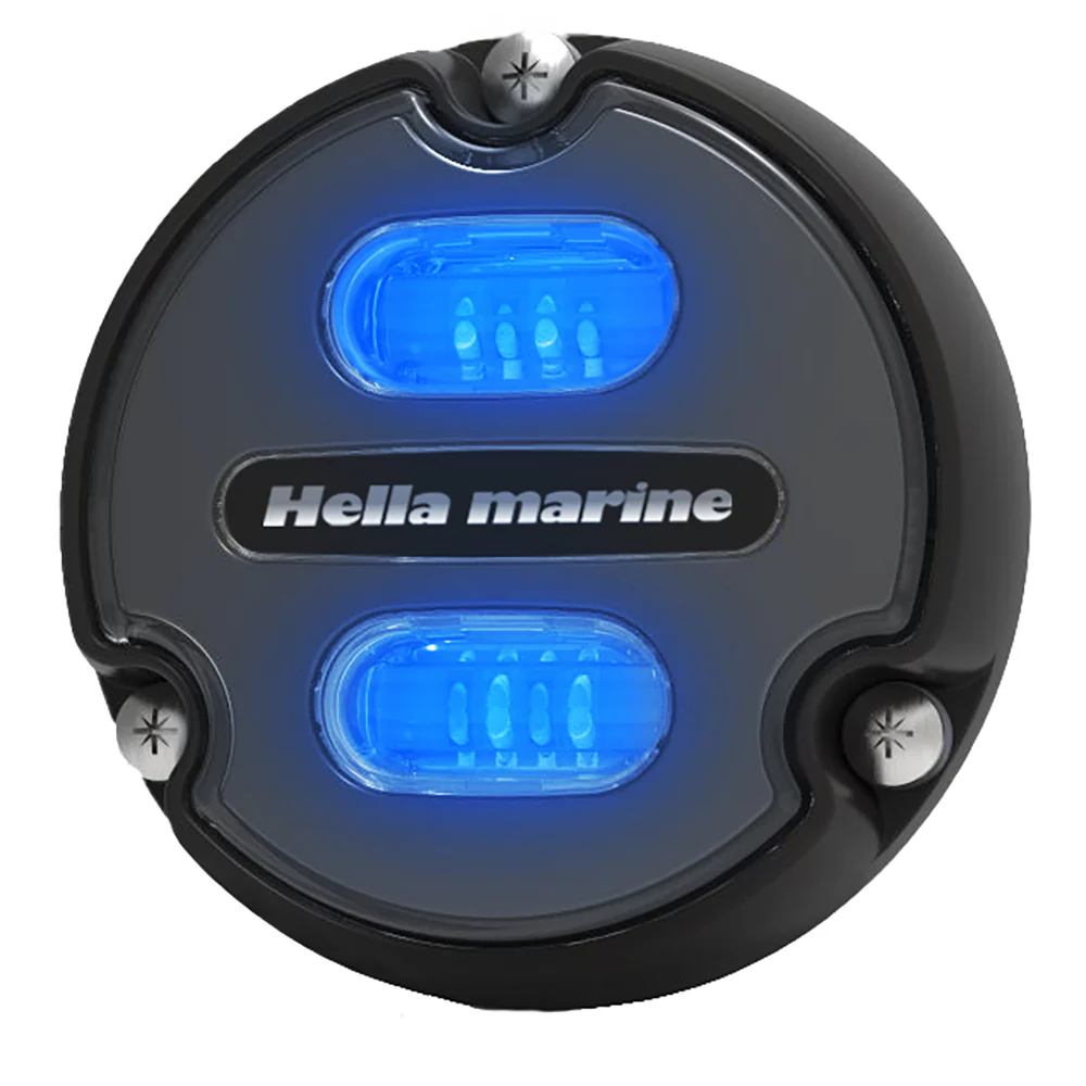 Hella Marine Apelo A1 Blue White Underwater Light - 1800 Lumens - Black Housing - Charcoal Lens [016145-001] - Image 3