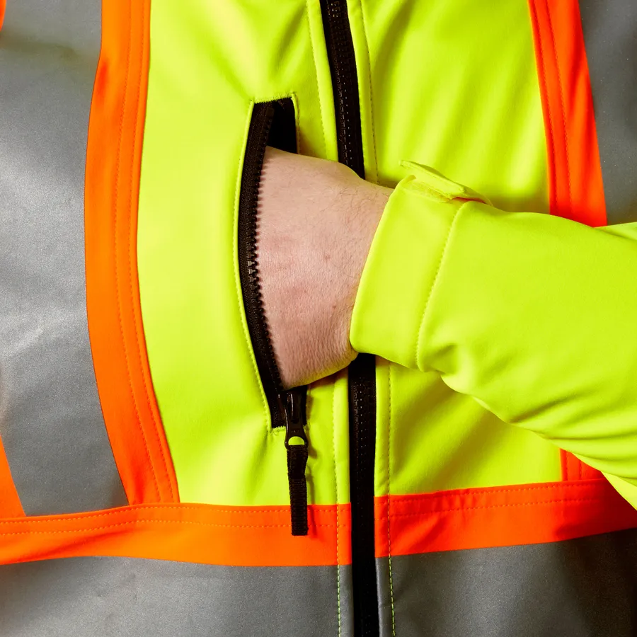 Helly Hansen Alta 2.0 Hi Vis Softshell Jacket CSA - Image 12
