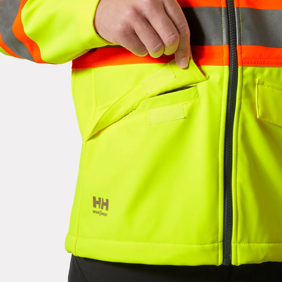Helly Hansen Alta 2.0 Hi Vis Softshell Jacket CSA - Image 13