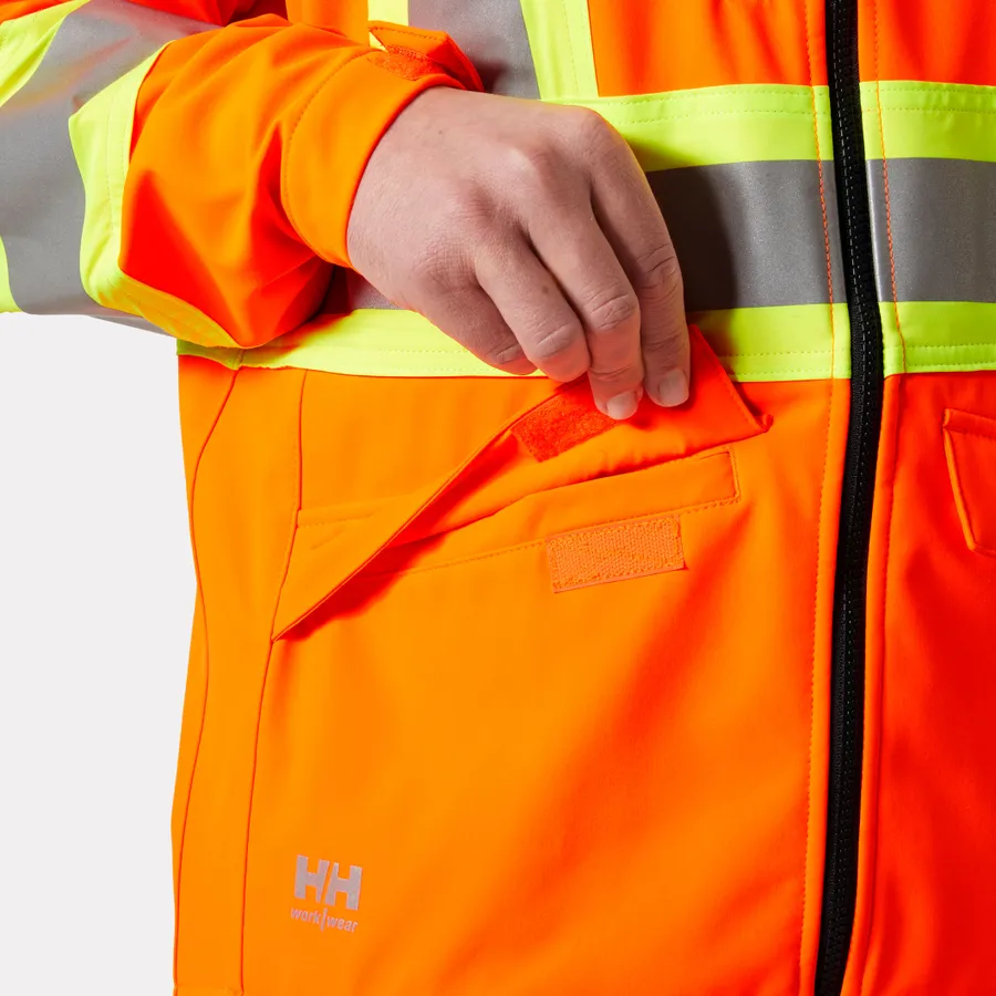Helly Hansen Alta 2.0 Hi Vis Softshell Jacket CSA - Image 6
