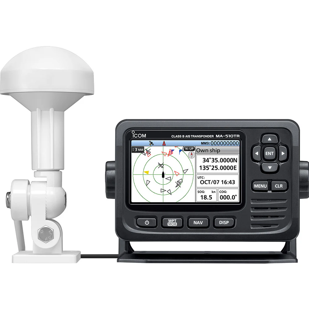 Icom MA-510TR AIS Transponder w/Antenna  4.3" Display [MA510TR 13] - Image 2