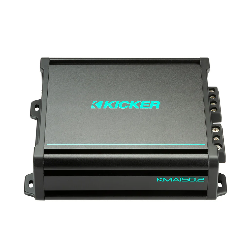 KICKER KMA150.2 2 x 75W 2-Channel Weather-Resistant Full-Range Amplifier [48KMA1502]