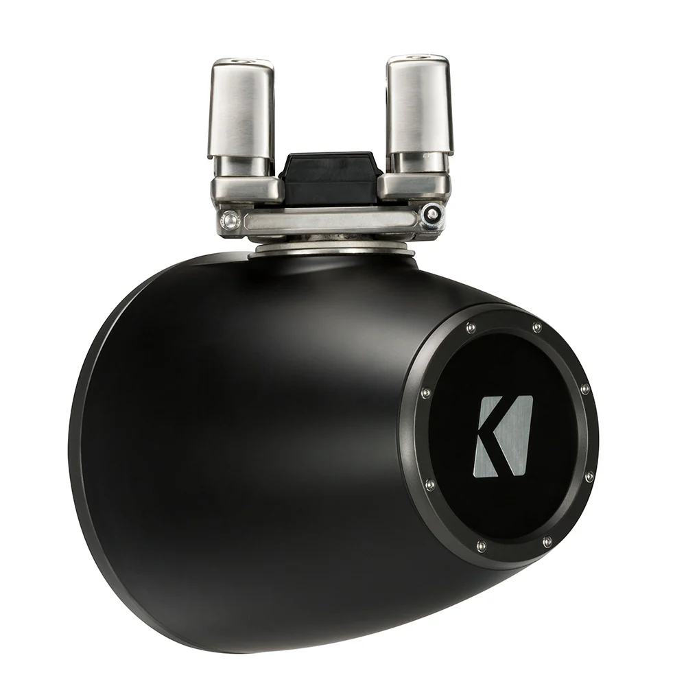 KICKER KMTC9 9" Horn Loaded Tower System - 4-Ohm, Charcoal [44KMTC94] - Image 2