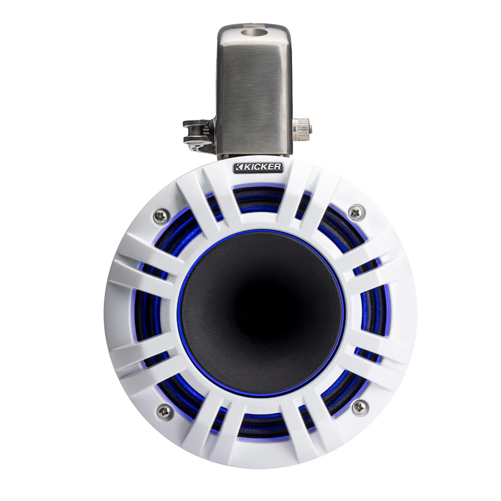 KICKER KMTCXL65 6.5" LED Horn Loaded Compression Driver Tower System - White [51KMTCXL65W] - Image 3