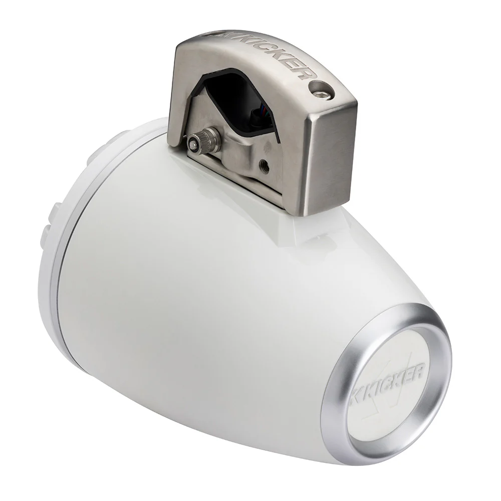 KICKER KMTCXL65 6.5" LED Horn Loaded Compression Driver Tower System - White [51KMTCXL65W] - Image 5