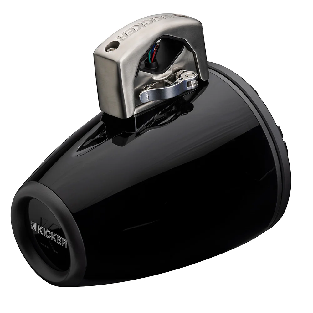 KICKER KMTCXL8 8" LED Horn Loaded Compression Driver Tower System - Black [51KMTCXL8] - Image 4