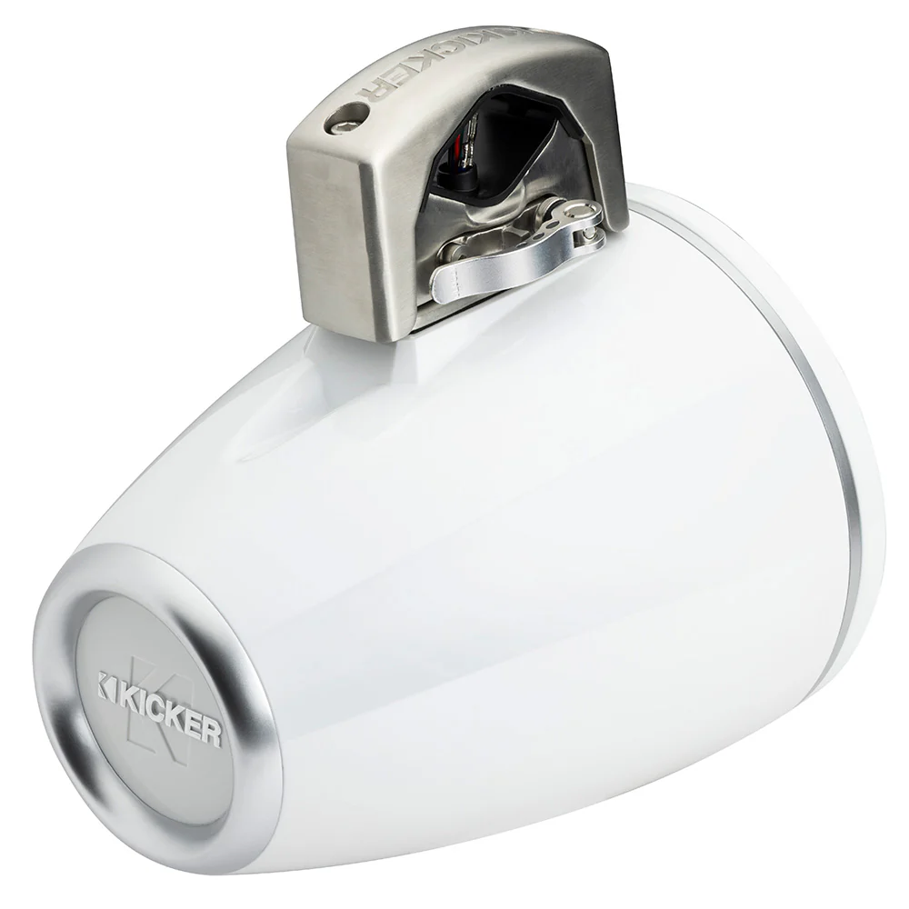 KICKER KMTCXL8 8" LED Horn Loaded Compression Driver Tower System - White [51KMTCXL8W] - Image 4