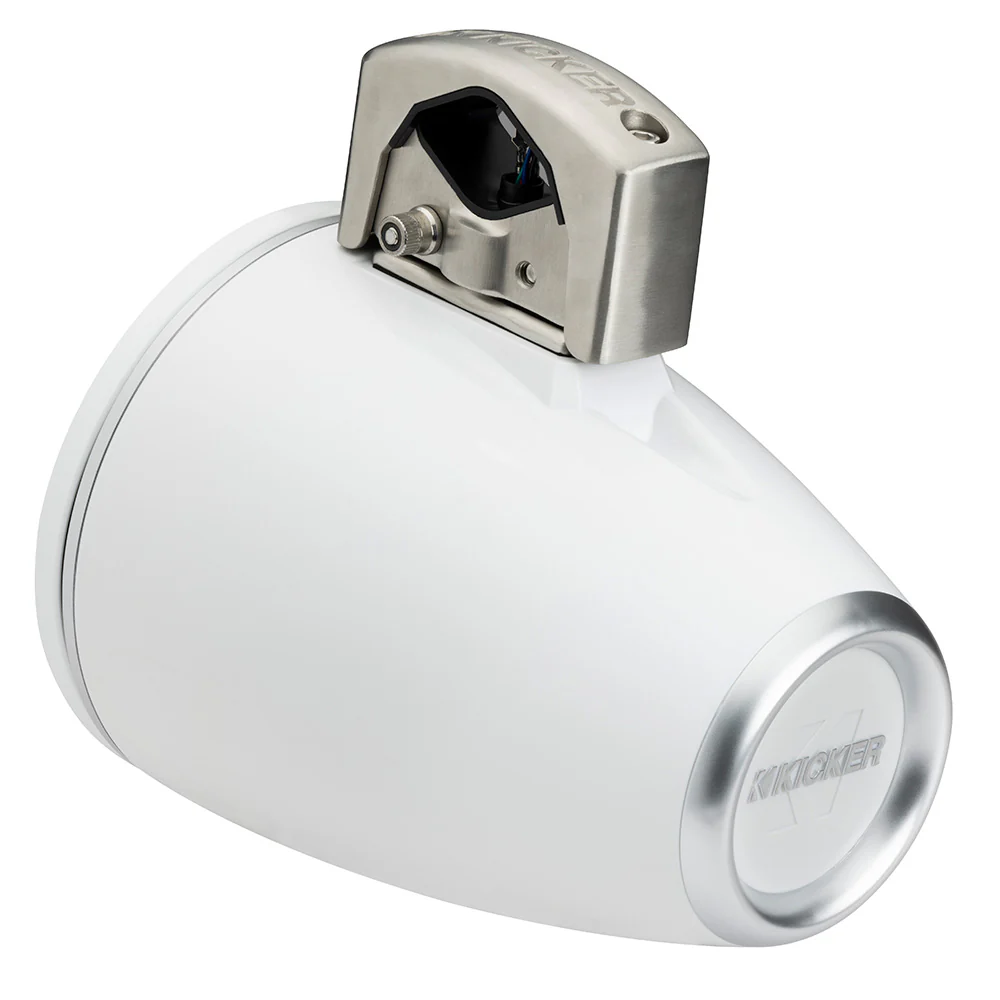 KICKER KMTCXL8 8" LED Horn Loaded Compression Driver Tower System - White [51KMTCXL8W] - Image 5