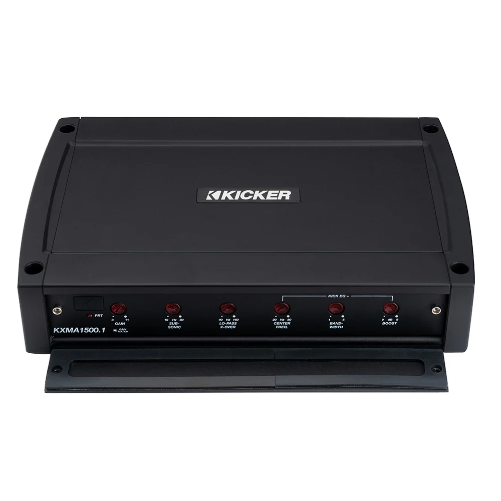 KICKER KXMA1500.1 1500W Mono Class D Subwoofer Amplifier [51KXMA15001] - Image 2