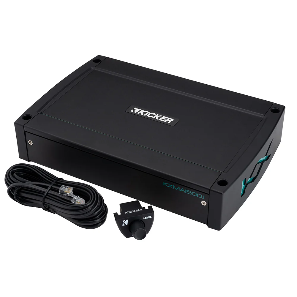 KICKER KXMA1500.1 1500W Mono Class D Subwoofer Amplifier [51KXMA15001] - Image 5