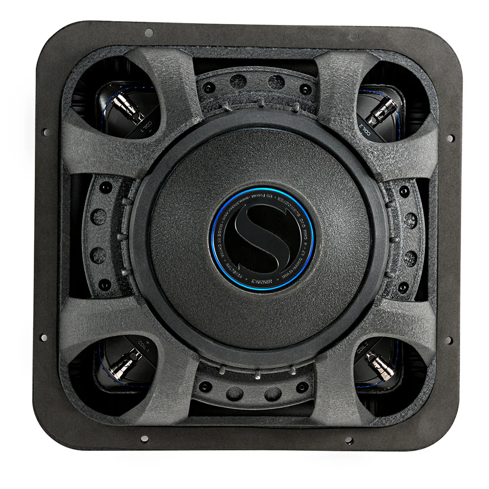 KICKER L7S 15" Square Subwoofer - 2-Ohm, 1000W [44L7S152] - Image 4