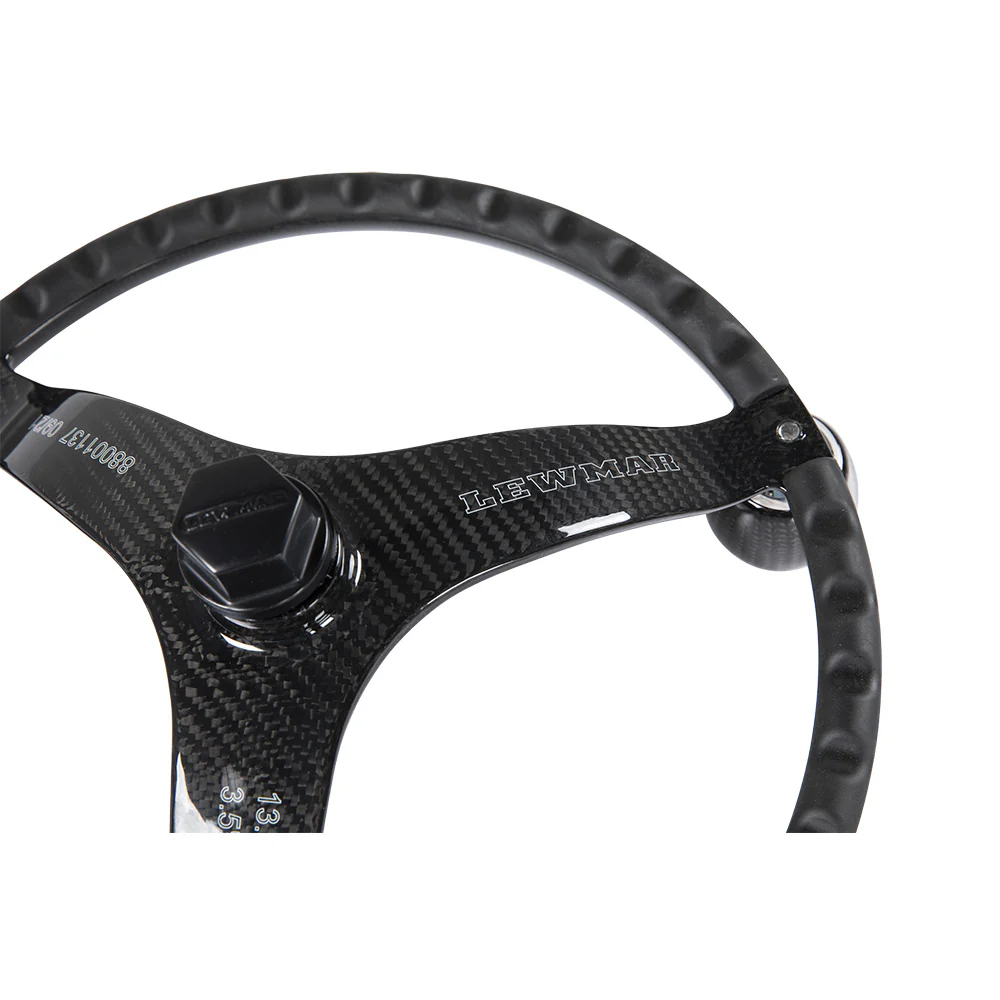 Lewmar Power Grip Carbon Fiber Wheel [89700924] - Image 2