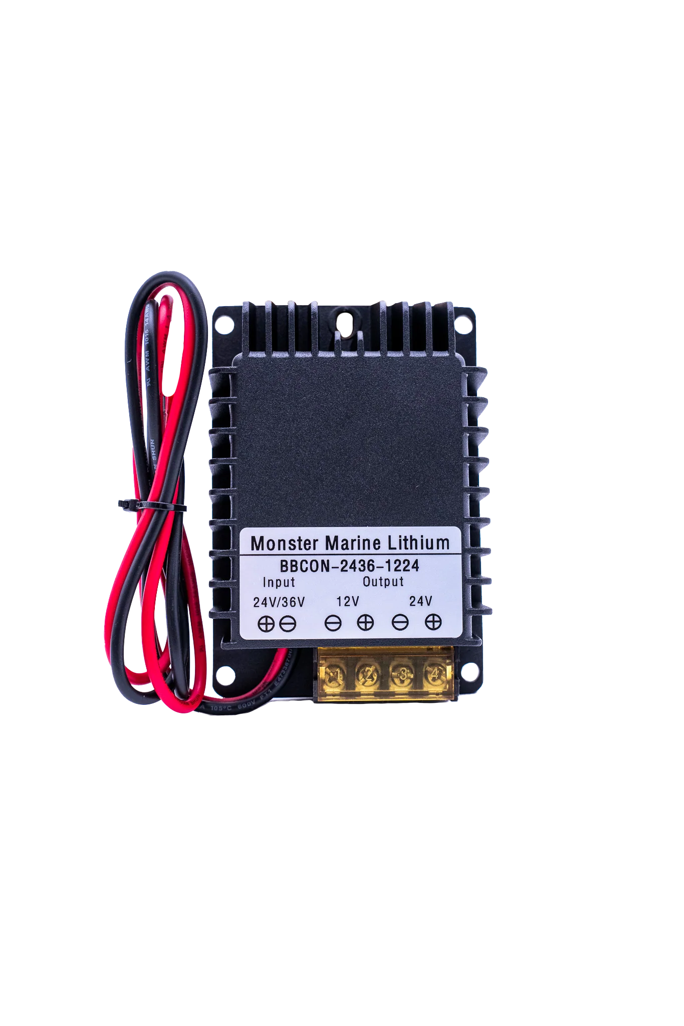 Live sonar 24v/36v- to 12/24v converter “The Bandit”