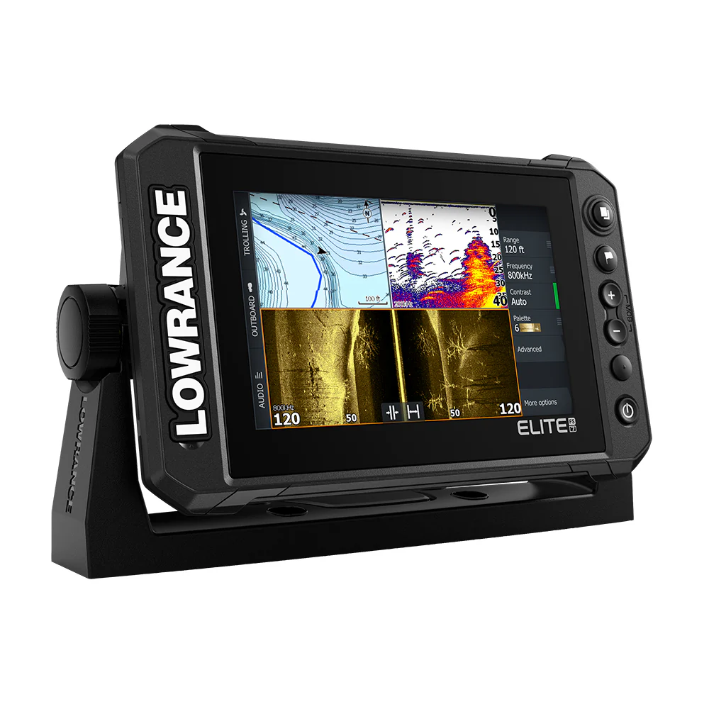 Lowrance Elite FS 7 Chartplotter/Fishfinder with HDI Transom Mount Transducer [000-15696-001] - Image 2