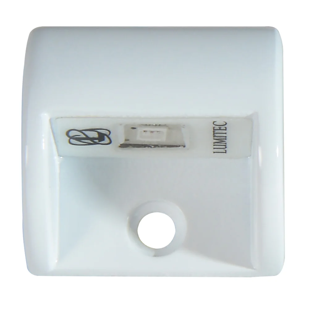Lumitec Andros - Courtesy Light - White Powder Coat Finish - Blue Non-Dimming [101047] - Image 4