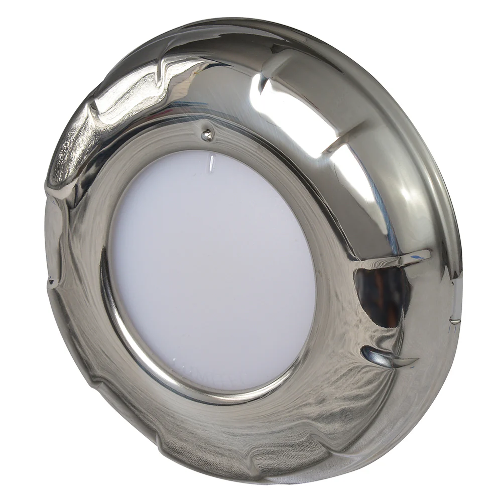 Lumitec Aurora - LED Dome Light - Polished SS Finish - 2-Color White/Blue Dimming [101138] - Image 3