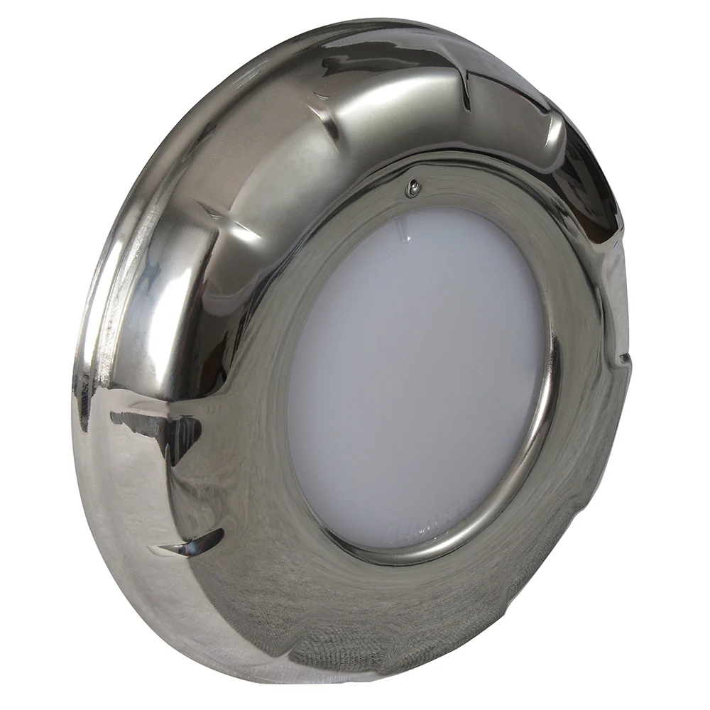 Lumitec Aurora - LED Dome Light - Polished SS Finish - 2-Color White/Red Dimming [101139] - Image 2