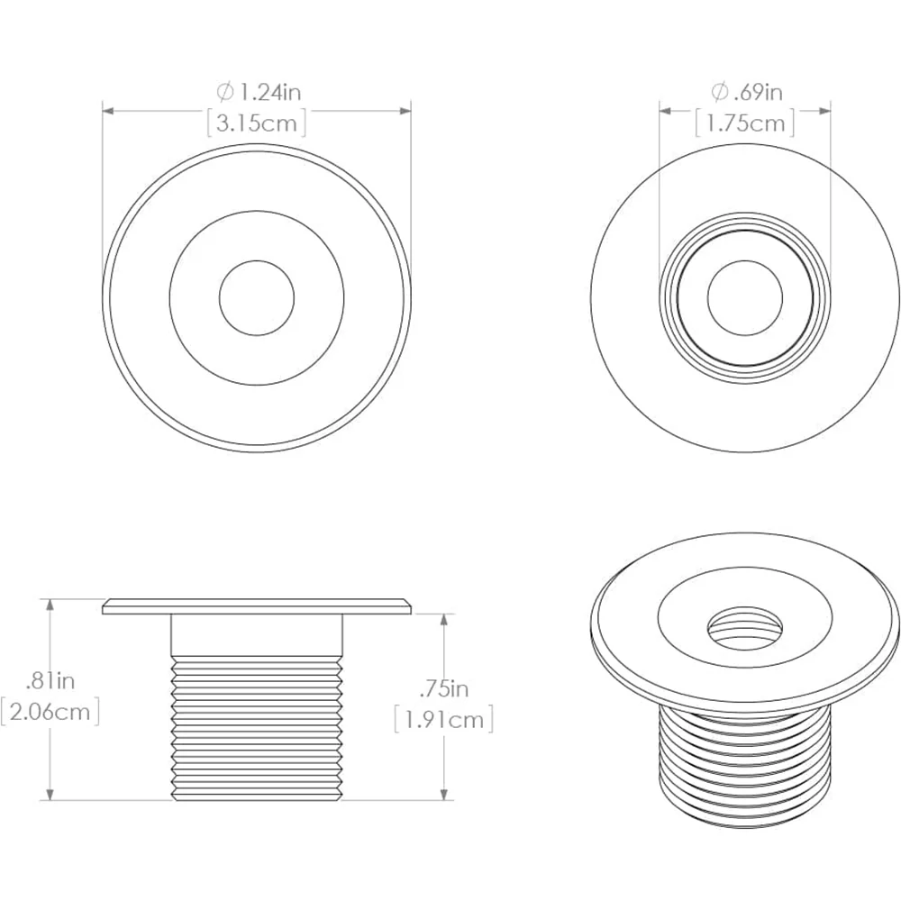 Lumitec Echo Courtesy Light - Brushed Housing - Warm White Light [101227] - Image 4