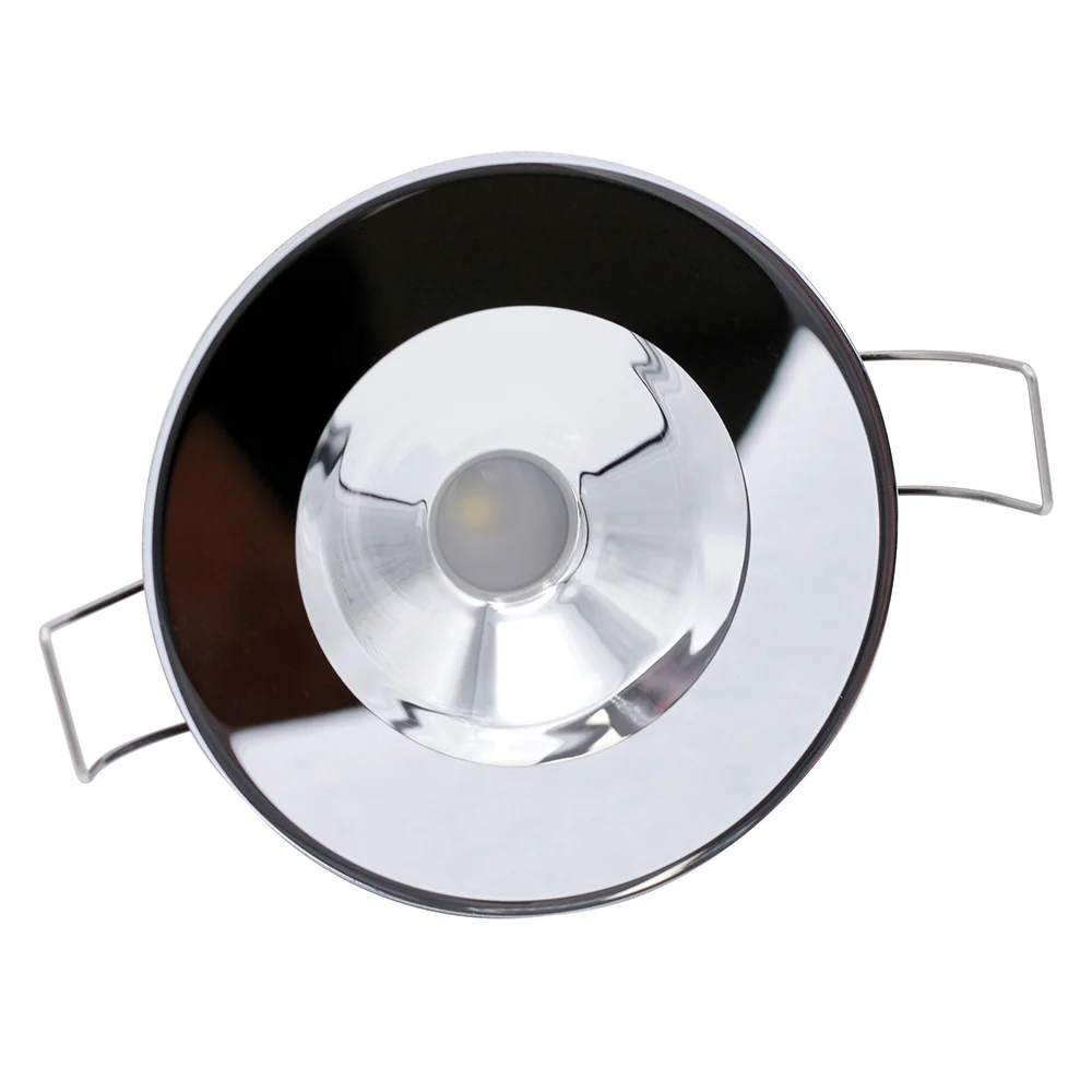Lumitec Illusion Flush Mount LED Down Light - Spectrum RGBW - Warm White - Mirrored Housing [117145] - Image 2