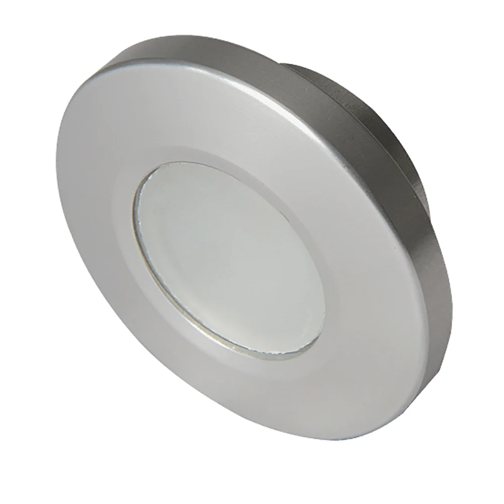 Lumitec Orbit - Flush Mount Down Light - Brushed Finish - 3-Color Blue/Red Non Dimming w/White Dimming Light [112508] - Image 2