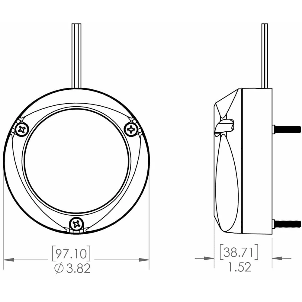 Lumitec Zambezi Quattro Surface Mount Underwater Light - Spectrum RGBW [101460] - Image 2