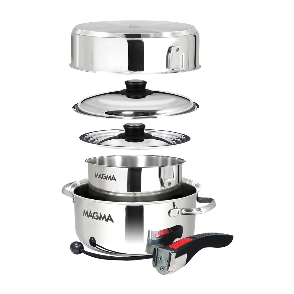 Magma 7 Piece Induction Cookware Set - Stainless Steel  [A10-362-IND] - Image 2