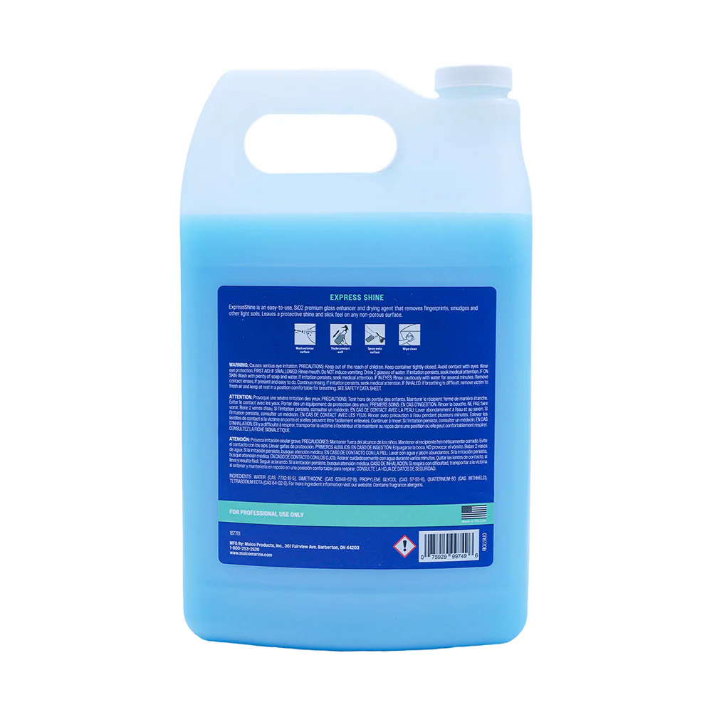 Malco Express Shine SiO2 Detail Spray - 1 Gallon [167701] - Image 2