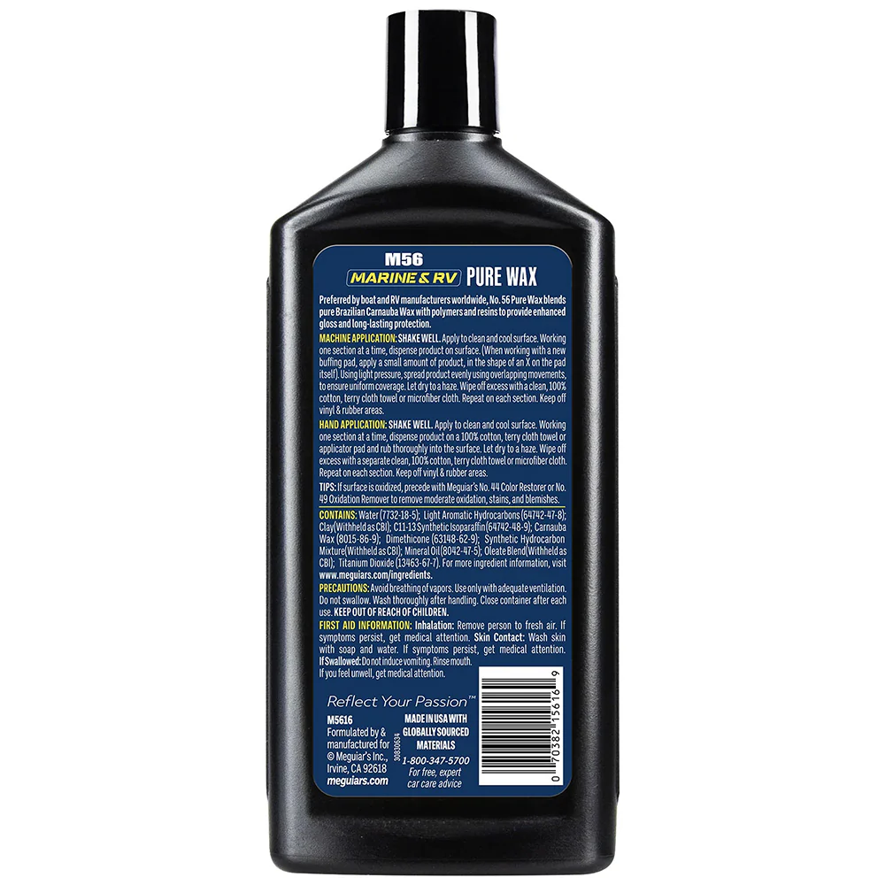 Meguiars Boat/RV Pure Wax - *Case of 6* [M5616CASE] - Image 2