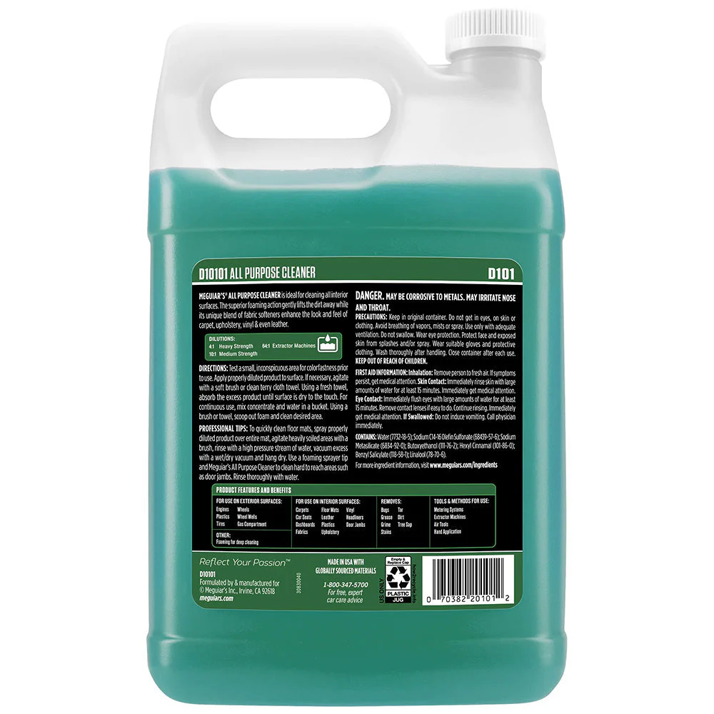 Meguiars Detailer All Purpose Cleaner - 1-Gallon *Case of 4* [D10101CASE] - Image 2