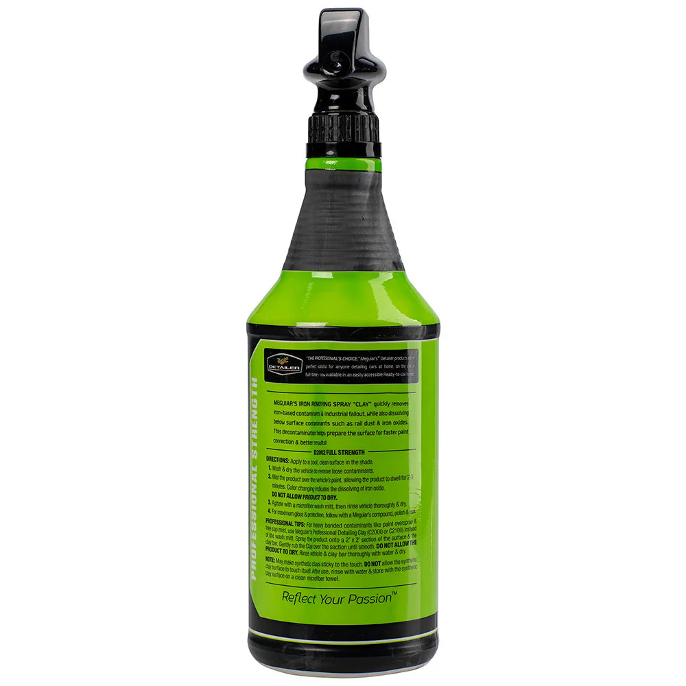 Meguiar's Iron Removing Spray "Clay" - 32oz [DRTU200232] - Image 2