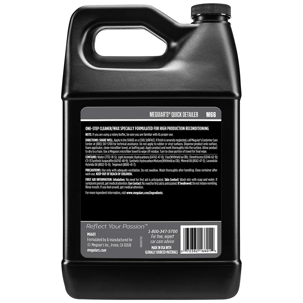 Meguiars Mirror Glaze Quick Detailer - 1 Gallon [M6601] - Image 2