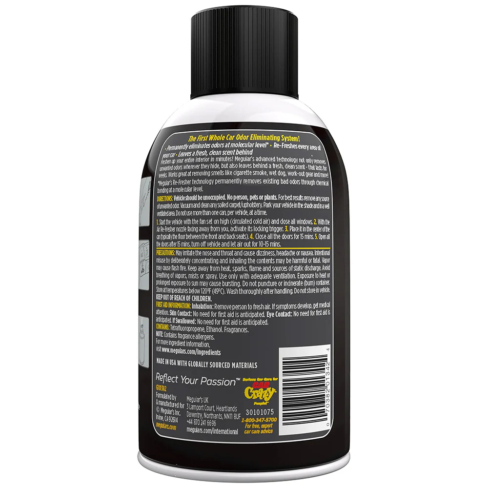 Meguiar's Whole Car Air Refresher Odor Eliminator - Black Chrome Scent [G181302] - Image 2