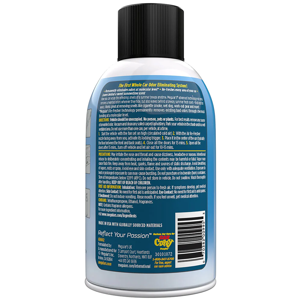 Meguiar's Whole Car Air Refresher Odor Eliminator - Summer Breeze Scent [G16602] - Image 2