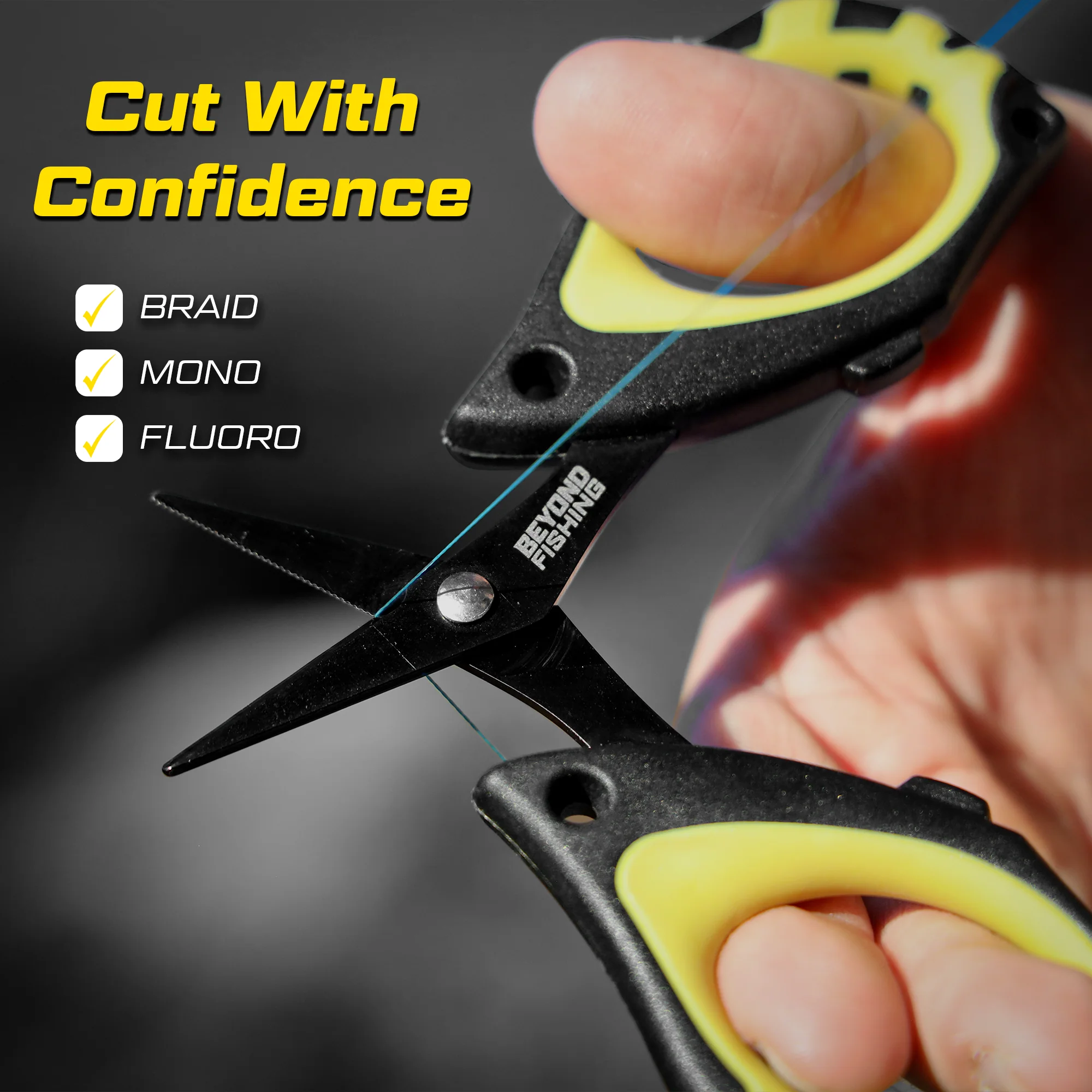 Mini Scissors for Cutting Braided Fishing Line - Image 2