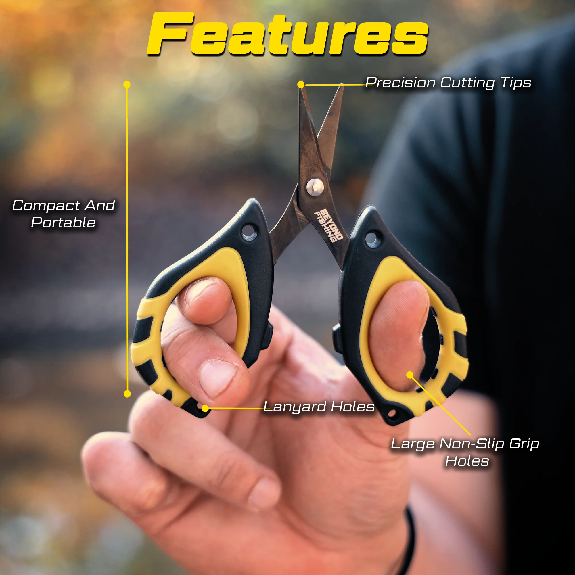 Mini Scissors for Cutting Braided Fishing Line - Image 3