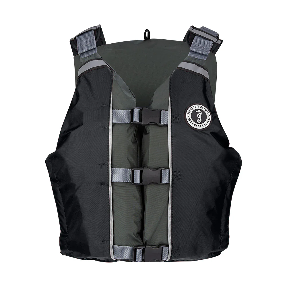 Mustang APF Foam Vest - Universal - Black/Grey [MV411102-806-0] - Image 2