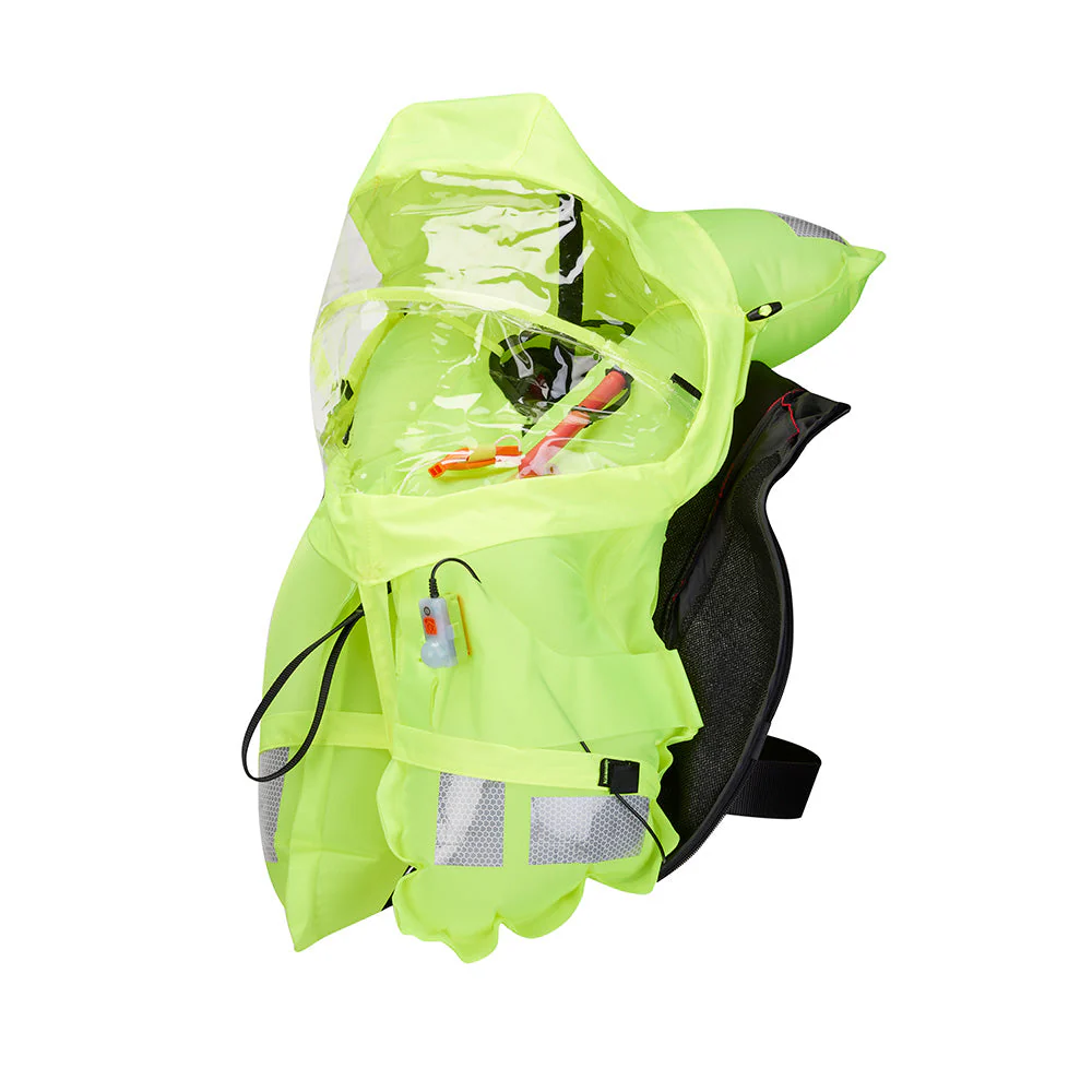 Mustang Atlas 190 DLX Open Ocean Inflatable PFD - Red/Black [MD3195E1-123-0] - Image 4