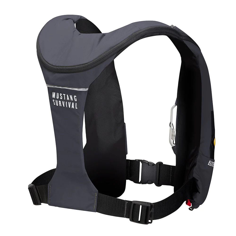 Mustang Elite 120 Coastal Inflatable PFD - Admiral Grey [MD5170-191-0] - Image 3