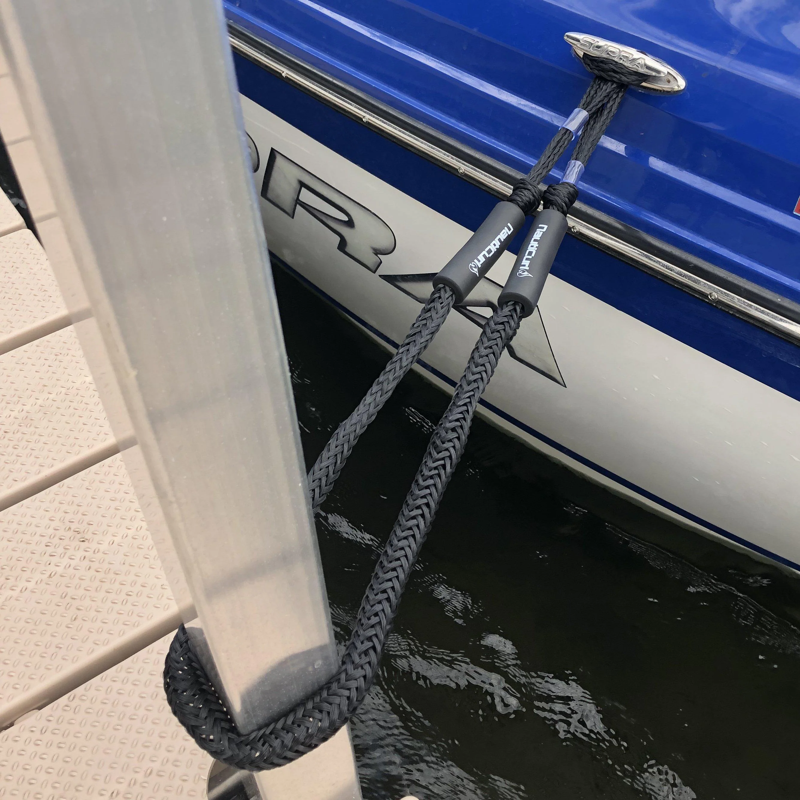 NautiCurl Bungee Boat Ropes - Shock Absorbing (2 Ropes) - Image 13