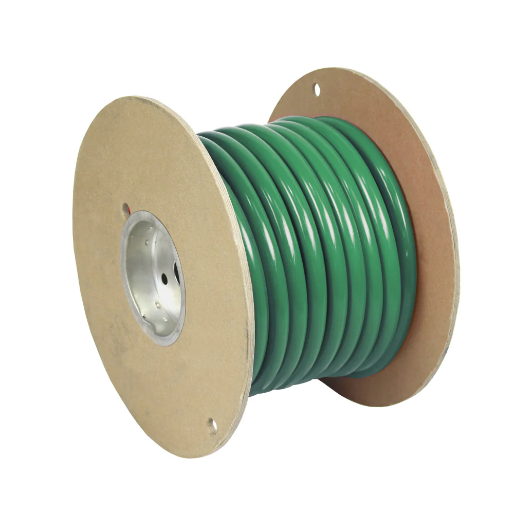 Pacer Green 6 AWG Battery Cable - 25  [WUL6GN-25]