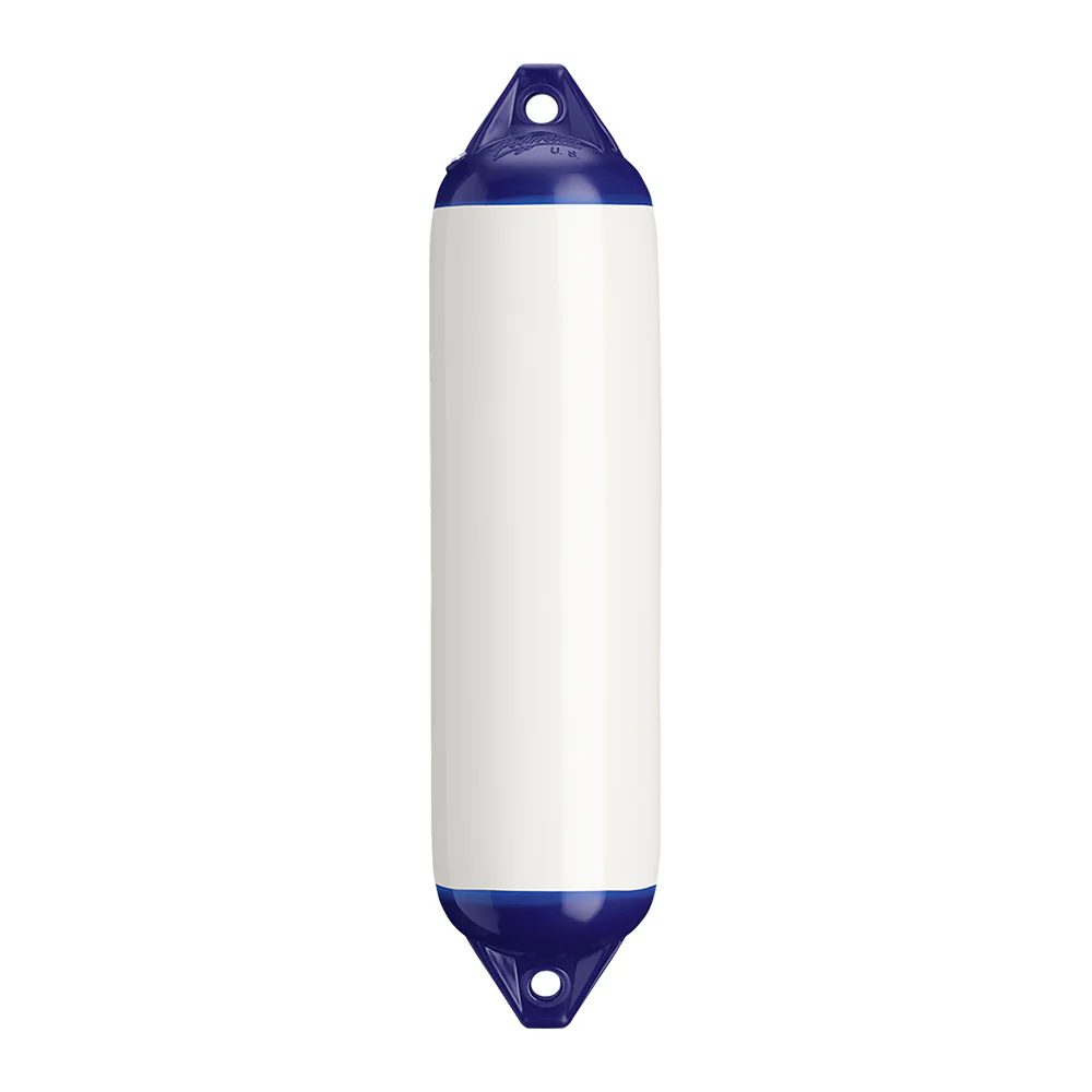 Polyform F-1 Twin Eye Fender 6" x 24" - White [F-1 WHITE]