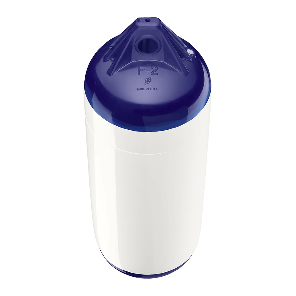 Polyform F-2 Twin Eye Fender 8.2" x 25" - White [F-2 WHITE] - Image 2