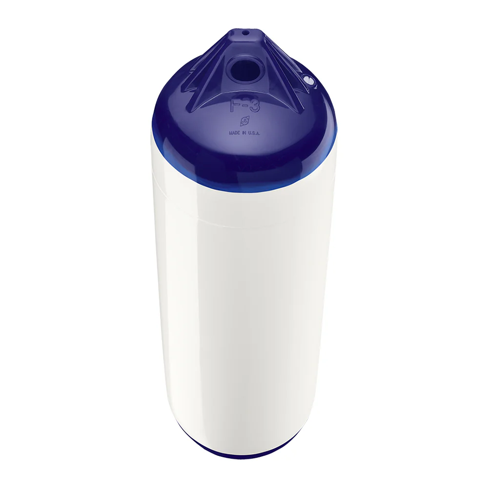 Polyform F-3 Twin Eye Fender 8.2" x 30" - White [F-3 WHITE] - Image 2